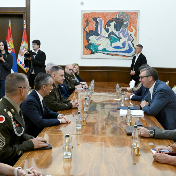 Vučić se sastao komandantom Nacionalne garde Ohaja