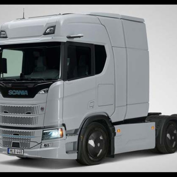 Novi Scania električni kamion: 720 km bez dopune baterije!