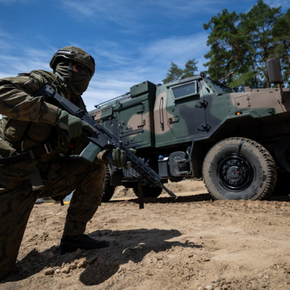 Preparing for the worst: If war breaks out, they will flee to Poland