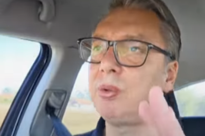 Slika za Vučić: "Makron mi je rekao da bi malo ko to mogao da preživi"; "Preživeo sam zbog Srbije" VIDEO