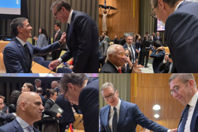 Slika za Vučić u Njujorku sa svetskim liderima: "Neophodno čuvati prostor za dijalog i saradnju" FOTO/VIDEO
