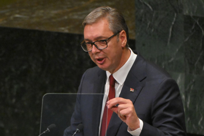 Slika za Istorijski govor Vučića na GS UN; Svetski lideri mu čestitali: "Jedan od najhrabrijih govora" FOTO/VIDEO