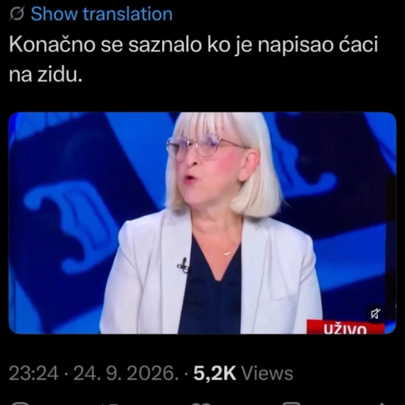Blokaderi konačno raskrinkani; "Konačno se saznalo ko je napisao ćaci na zidu"