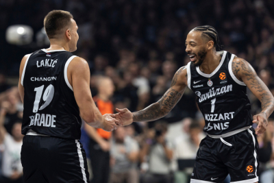 Slika za S Partizanom nema šale! Rutinska pobeda crno-belih!; Penjaroja: "Naš cilj je da Partizan pobedi"
