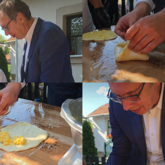 Vučić: "Naučio sam da pravim tradicionalno vlaško jelo"; "Da li je jestivo - videćemo!" VIDEO