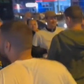 Novi snimak; Srdanović napravio neviđeni haos u Novom Sadu; Pesnicama na ženu VIDEO