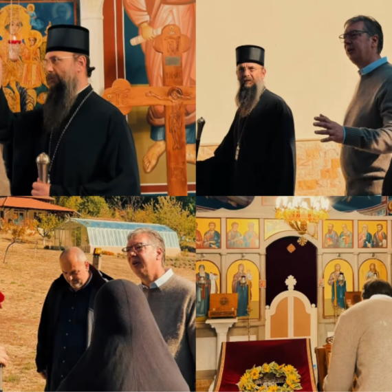 Vučić sa narodom u Donjoj Kamenici; "Čuo sam se sa Ljiljanom"; "Blokaderi nemaju kapacitet za vođenje države"