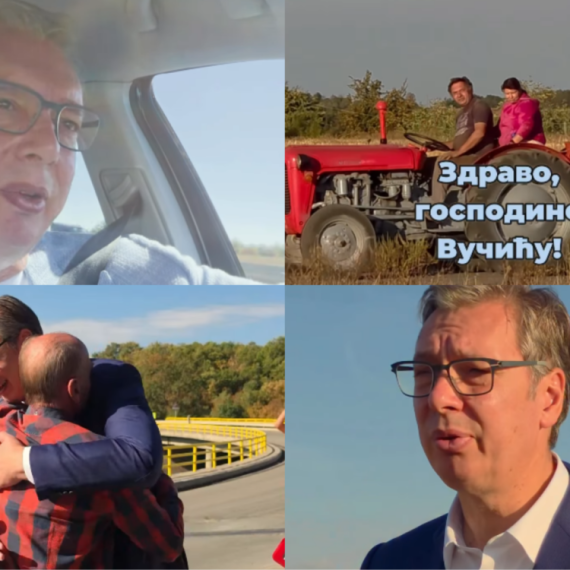 Vučić sa narodom u Šimanovcima: "Oni koji bi po svaku cenu da se dočepaju fotelja, za mete imaju žene" VIDEO