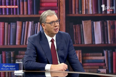 Slika za Vučić: "Biću na čelu otpora teroru"; "Nikome nećemo dozvoliti da ruši izbornu volju naroda"