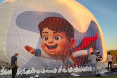 Slika za Mali pokazao kako izgleda prvi panoramski balon na Balkanu: "Prvi let za desetak dana" VIDEO