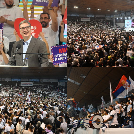 Vučić: "Nikome nećemo dozvoliti da prekraja narodnu volju"; "Mi moramo da sačuvamo našu zemlju"