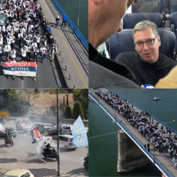 Veliki skup liste "Ujedinjena Srbija" u Novom Sadu: Vučić vozom stigao u Novi Sad; Dolazi i Fico VIDEO