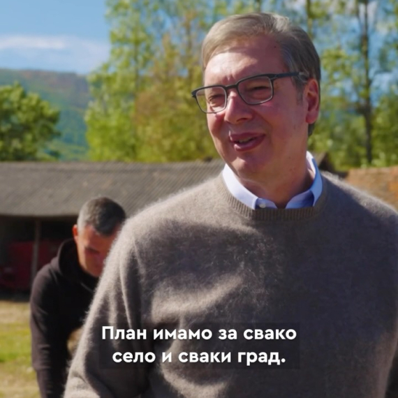 Vučić: "Imamo plan za svako selo i svaki grad"; "Ne odustajem od ciljeva, sve dok oni ne postanu stvarnost"