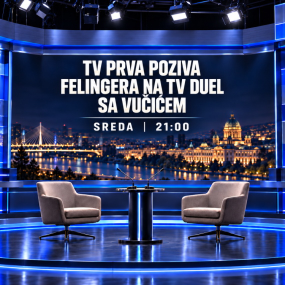 Ginter Felinger odbio poziv da dođe u studio TV Prva na duel sa Vučićem