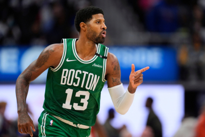 Slika za Spektakl u Detroitu: Pistonsi preokretom srušili Boston, uzalud  38 poena Pola Džordža VIDEO