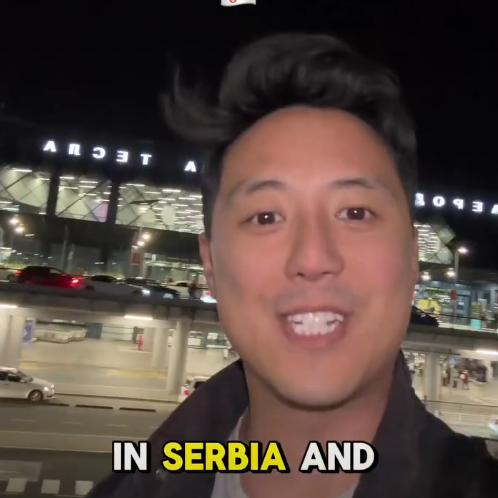Influenser došao u Srbiju, ne može da sakrije oduševljenje: "Već sam se 20 puta zaljubio" VIDEO