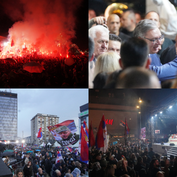 Vučić u Nišu najavio novu Vladu sa 12 ministara: "Neće se boriti za sebe, već za narod"