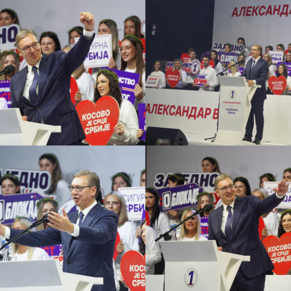 Vučić: "Vama spolja – Srbija je stena, tvrđava i nećete je slomiti!"; "Najviše energije i vremena za Niš"