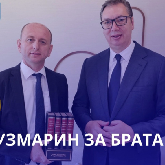 Knežević podržao Vučića: "Glas običnog naroda je tvoja najjača tvrđava"; "Srbija se ne izdaje, Srbija se voli"