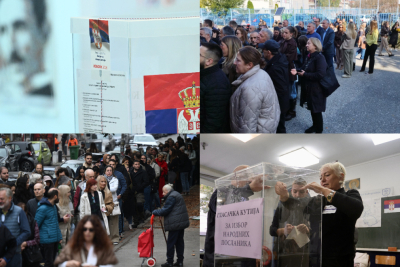 Slika za Oglasili se CeSID i RIK: Ovo su najnoviji podaci o izlaznosti do 14 časova; Redovi i dalje veliki  FOTO/VIDEO