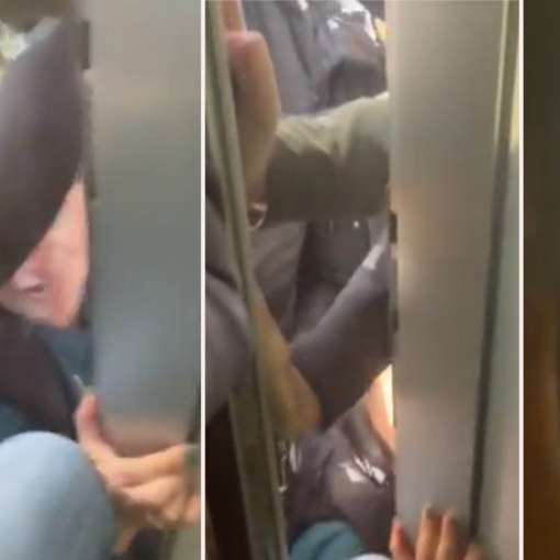 Divljanje u Bačkoj Palanci: Blokaderi pokušali upad u SNS kol-centar, razlupali staklo VIDEO