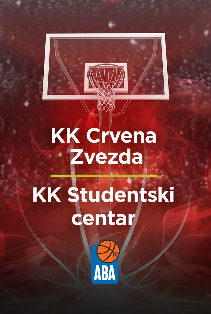 ABA liga, KK Crvena Zvezda - KK Studentski centar