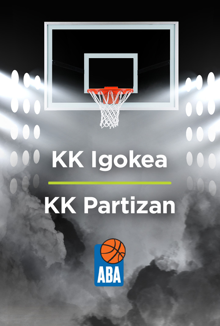 ABA liga, KK Igokea - KK Partizan
