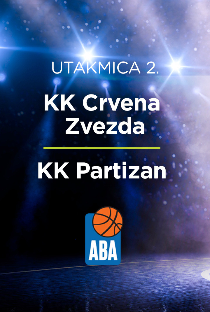 ABA liga: KK Crvena zvezda - KK Partizan