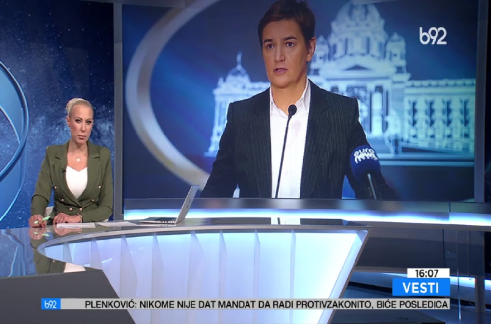 Vesti B92 u 16h  17.11.2024.