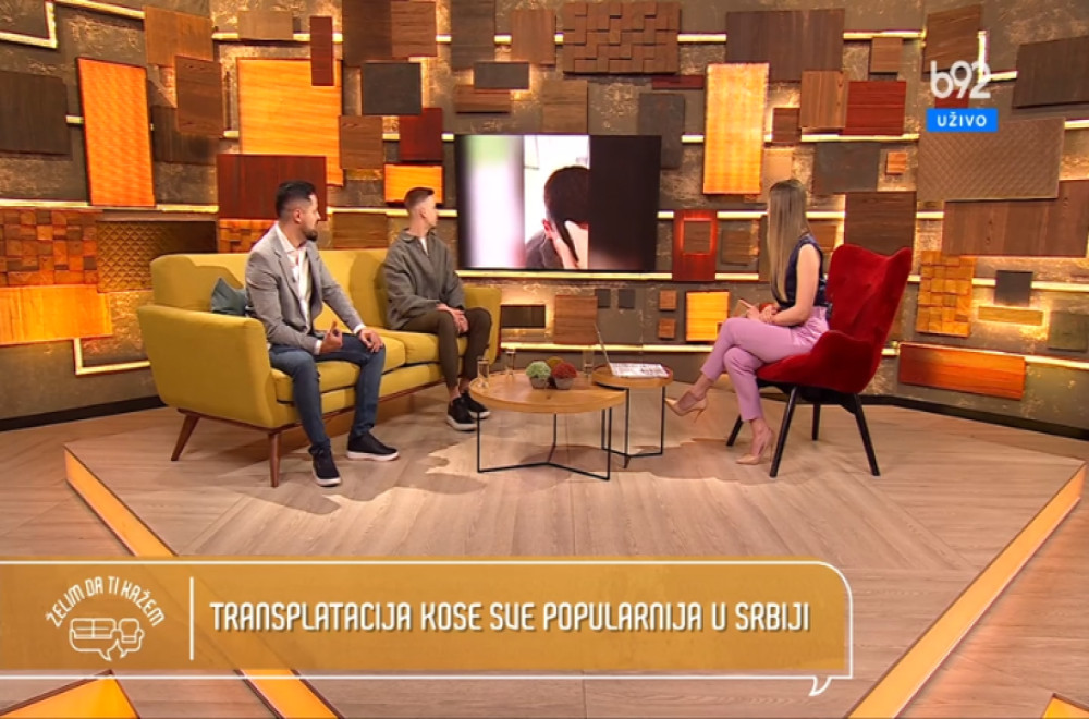 Želim da ti kažem - dr Shadi Abunaseer, stručnjak u oblasti transplatacije kose i Boris Gašović