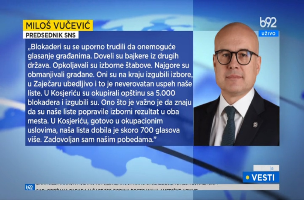 Vesti B92 u 16h 15.06.2025.