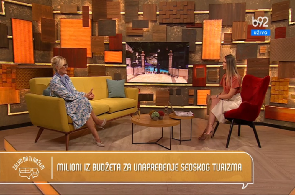 Želim da ti kažem - Višnja Rakić, v.d. pomoćnik ministra za turizam
