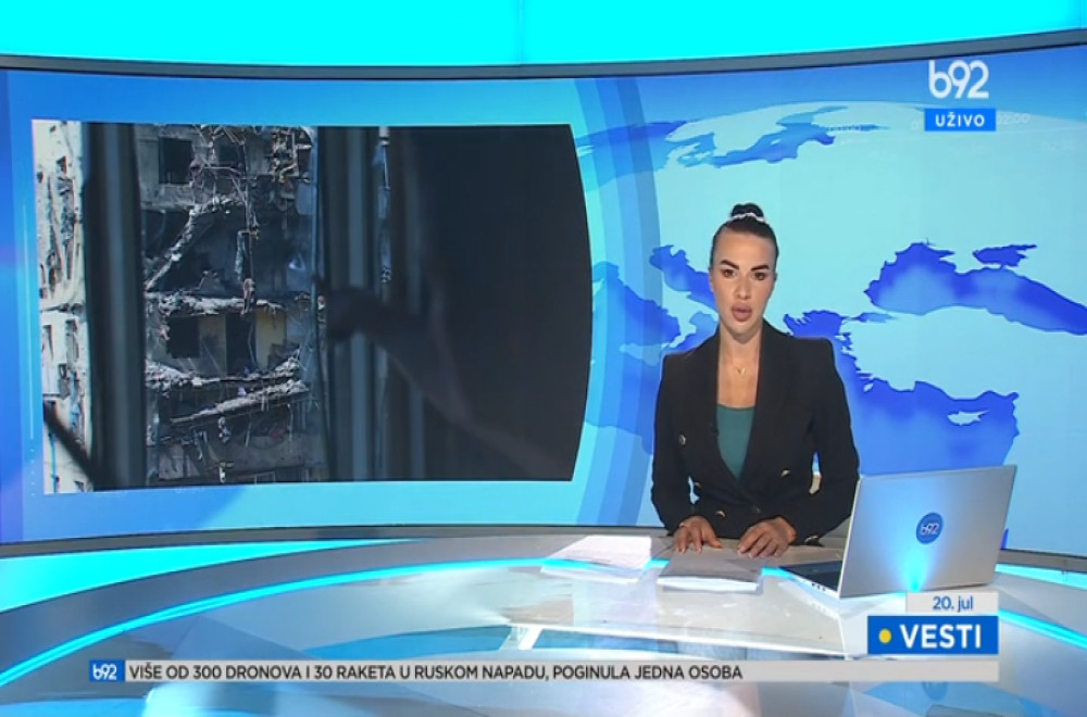 Vesti B92 u 16h 20.07.2025.