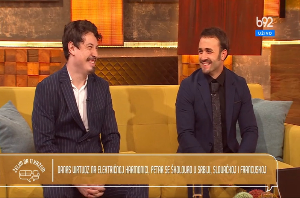 Želim da ti kažem - Petar Marić, harmonikaš i Vuk Jovanović, muzičar