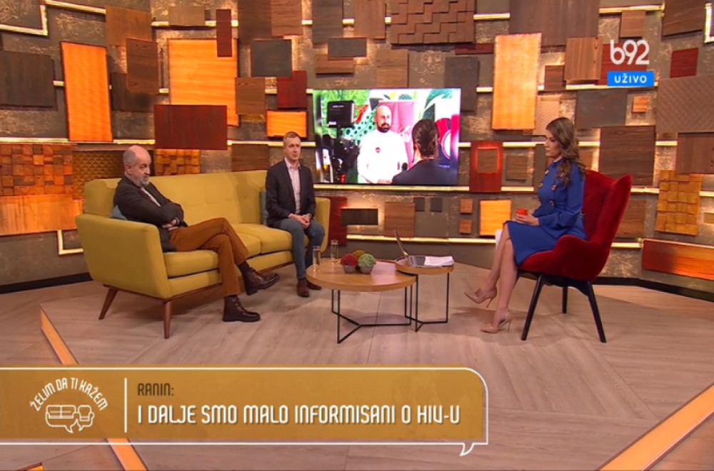 Želim da ti kažem - Bratislav Prokić, udruženje "Potent" i dr Jovan Ranin, načelnik odeljenja za HIV i AIDS, klinike za infektivne i tropske bolesti