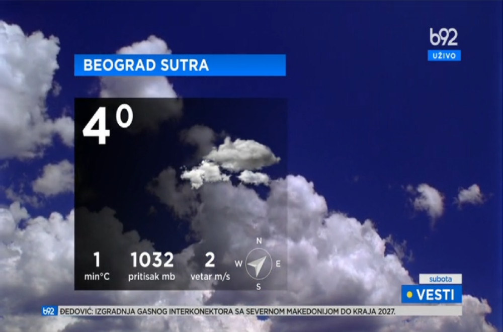 Vesti B92 u 16h 13.12.2025.