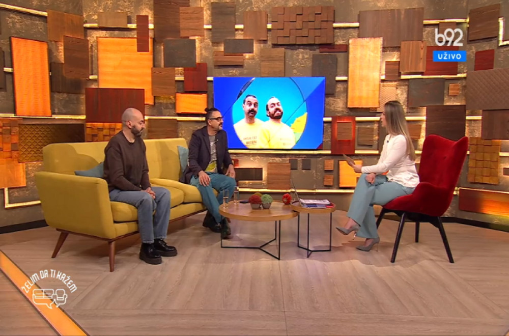 Želi da ti kažem - Nenad Okanović i Bojan Ivković, voditelji emisije "Moje selo veelo"