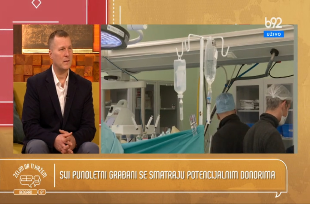 Želim da ti kažem - Saša Knežević, koordinator za tranplataciju UKCS