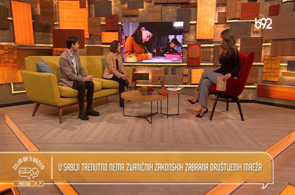 Želim da ti kažem - Božidar Kramzer, stručnjak za marketing na društvenim mrežama i Ivana Orlicki, direktorka osnovne škole "Svetozar Marković"