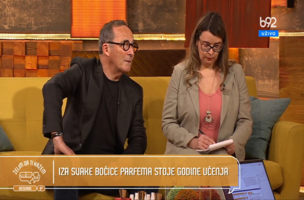 Želim da ti kažem - Olivier Cresp, master perfurmer