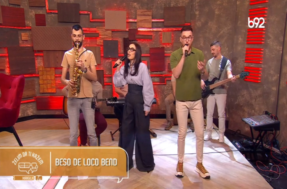 Želim da ti kažem - Beso de loco bend