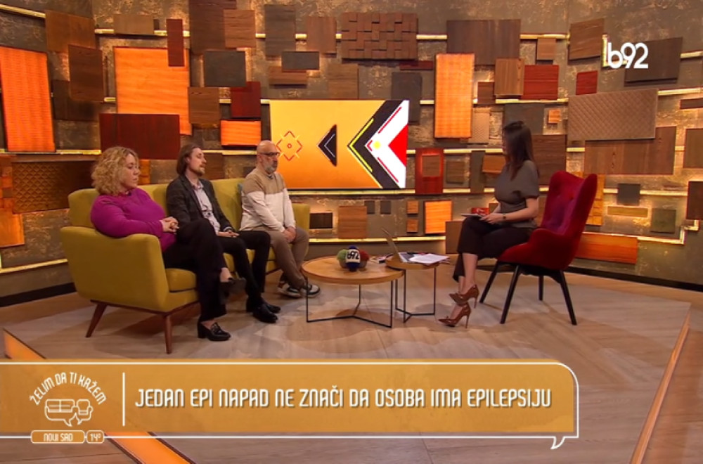 Želim da ti kažem - Nemanja Simeunović, predsednik udruženja "centar za obolele od epilepsije", dr Aleksa Pejović, neurolog i Jovana Mihajlović