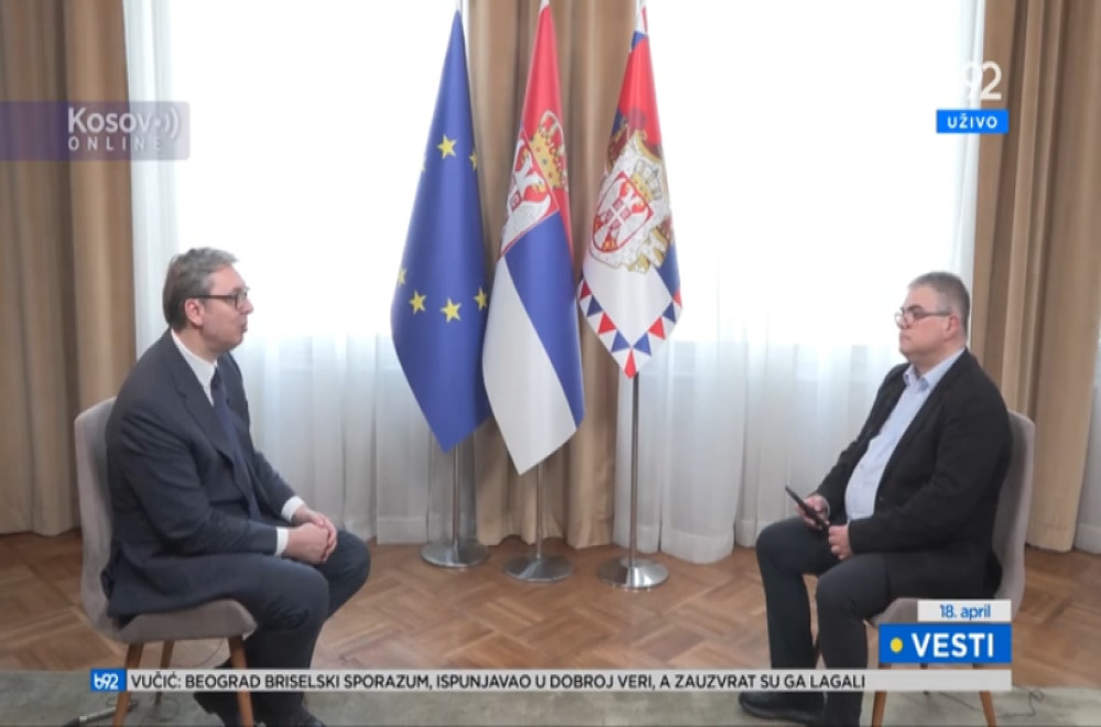 Vesti B92 u 16h 18.04.2026.