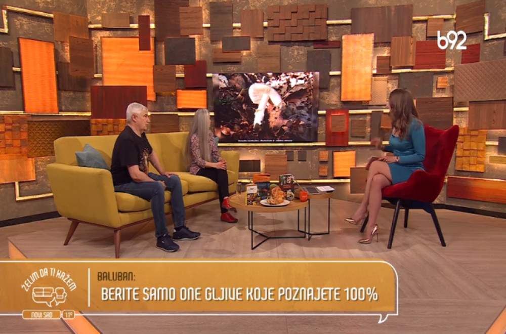 Želim da ti kažem - Stevan Baluban, gljivarsko društvo "Novi Sad" i Eleonora Čapelja, predsednica gljivarskog društva "Novi Sad"