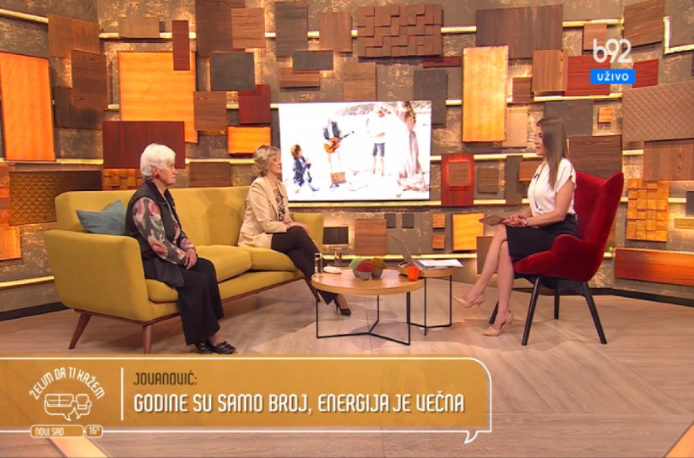 Želim da ti kažem - prof. dr Nena Šantić, predsednica udruženja penzionera opštine Stari GradSlobodanka Jovanović, penzionerka