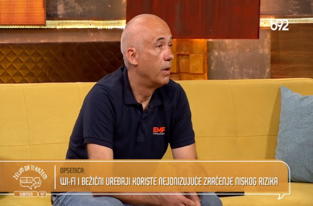 Želim da ti kažem - Zoran Opsenica, konsultant za elektromagnetno zračenje
