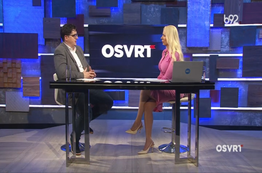Osvrt B92: gost Uglješa Mrdić