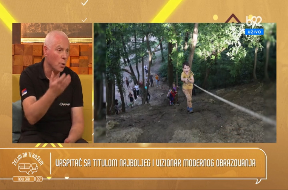 Želim da ti kažem - Aleksandar Đorđević, vaspitač i autor programa "moja srbijica"