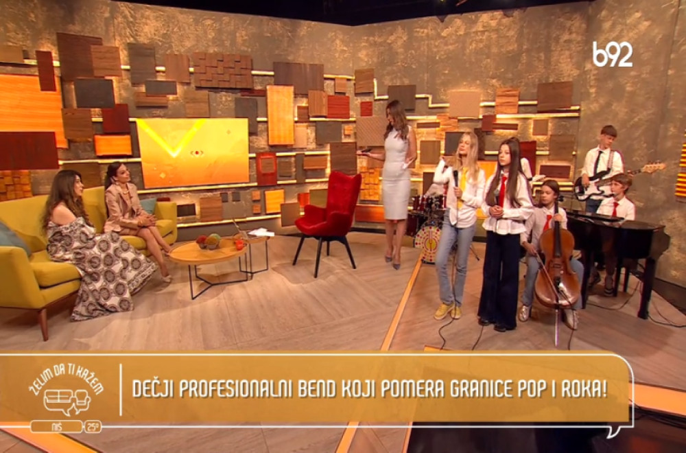 Želim da ti kažem - Marina Kamerton i Jovana Vukosavljević, direktorka škole sa mladim muzičarima
