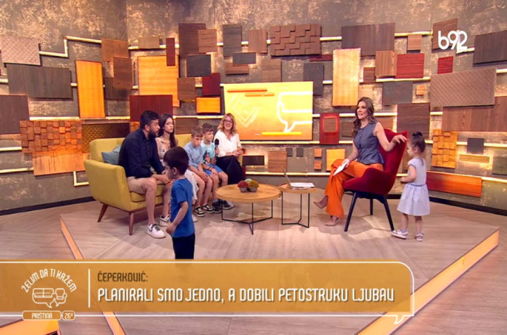 Želim da ti kažem - Nikola i Maja Čeperković sa porodicom